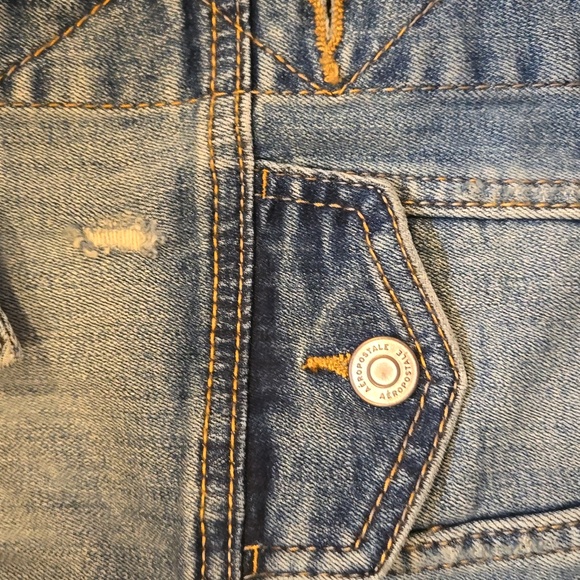Aeropostale Distressed Jean Jacket - Picture 4 of 10